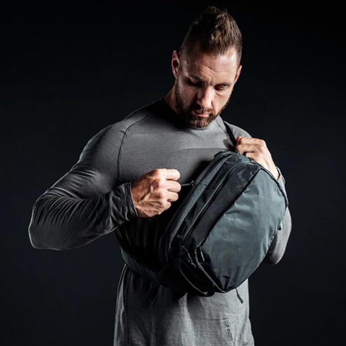 Eberlestock Fade Sling Pack - EDC Crossbody Sling Backpack - Ambidextrous Access to All Compartments - Quick Access