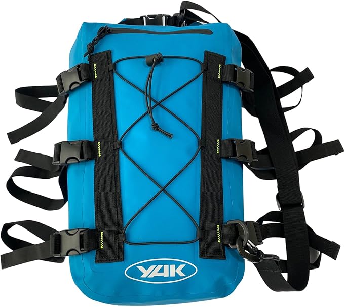 Yak Waterproof Kayak Deck Bag - 20 LTR - Blue