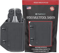 Clip &amp Carry Kydex Multitool Sheath for The Leatherman Surge - Made in USA - EDC Multi Tool Sheath Holder Holster Cover - Black