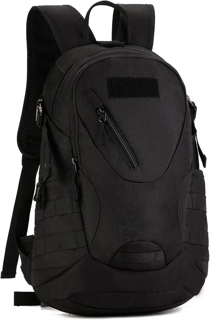 CREATOR Motorcycle Backpack for Men 20L Tactical Military Bag Outdoor Molle Backpack Army Assault Pack for Men