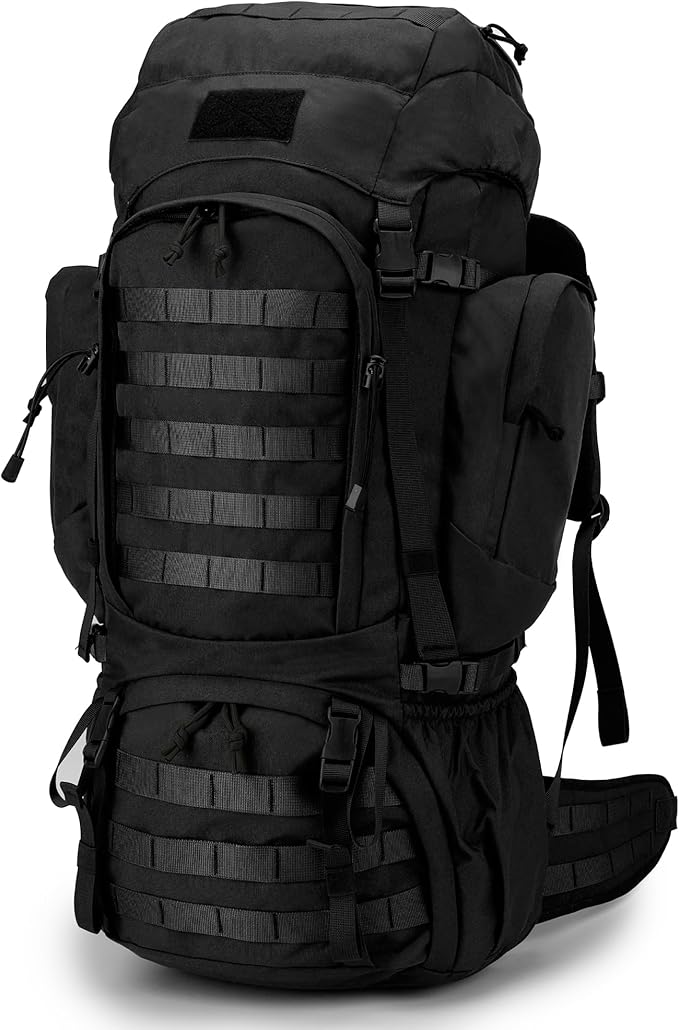 Mardingtop 60L Military Internal Frame Backpack for HikingCampingHuntingRucksack Backpack with Rain Cover