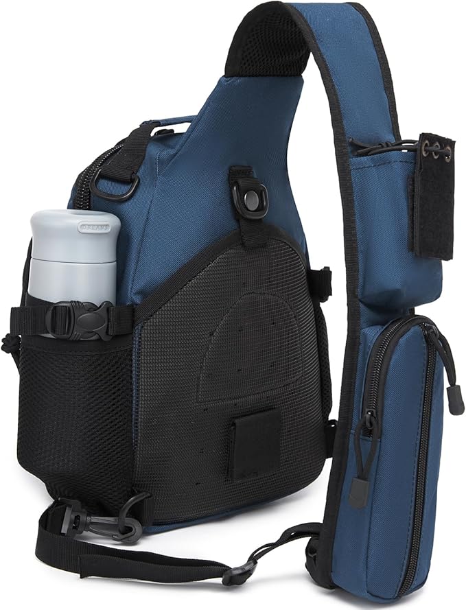 ATBP Small Tactical Holster Sling Backpack Accessories Shoulder Pouch Water Bottle &amp Radio Holder Crossbody Bag for Men