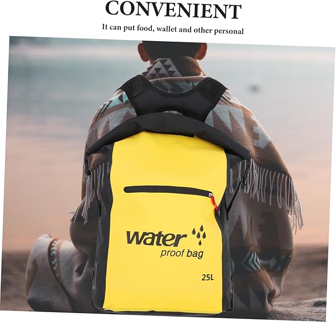KOMBIUDA Professional 25l Waterproof Backpack for Water Sports Drifting Kayaking Beach Bag Pvc Material
