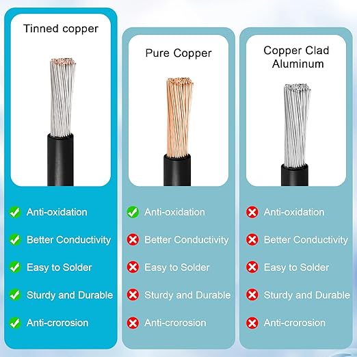 10AWG 20FT XT60 Extension Cable 2 3 5 10 15 20 25 30 35 40 50 75 100FT XT60 Female to Male Connector for Portable Power Station Solar Panel RC Battery