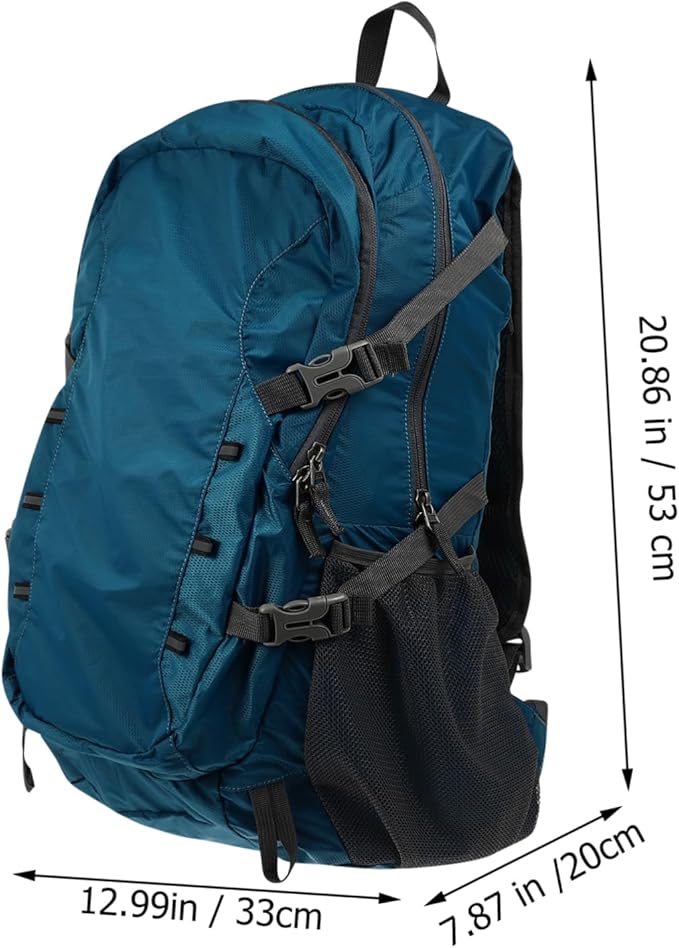 Mountain Climbing Backpack Portable Outdoor Folding Bag Spacious Storage for Hiking Cycling and Travel Random Color Lightweight Breathable and Stylish Design