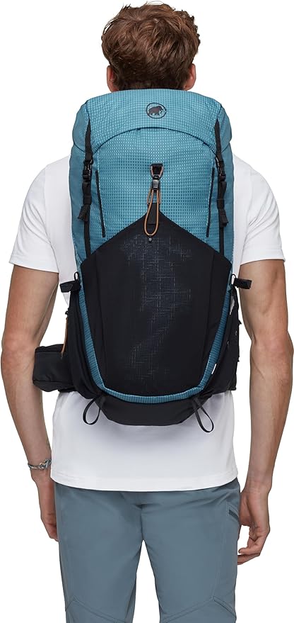 Mammut Ducan Backpack - Unisex Outdoor Backpack for Hiking Running and Everyday Adventures Sapphire Black 32L