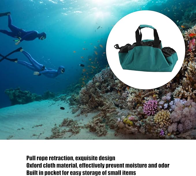 Portable Green Oxford Cloth Diving Dressing Mat for Surfing and Outdoor Sports
