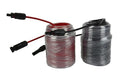 TEMCo Solar Panel Extension Cable 10 AWG 125 Ft Red + 125 Ft Black w/Staubli MC4 Connectors