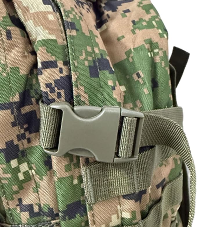 25L Military Tactical Backpack Assault Pack Detachable Molle Bag Large Outdoor Pack for Camping Hiking Hunting
