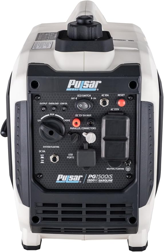 Pulsar 1500W Quiet Portable Inverter Generator