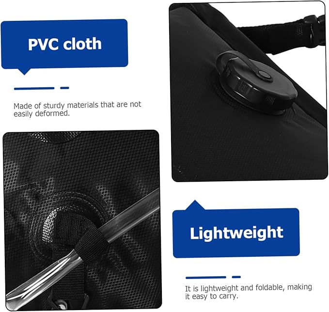BESPORTBLE Portable Solar Shower Bag for Outdoor Camping with Removable Hose and Switchable Shower for Beach and Hiking Travel Design