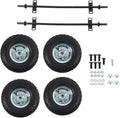 kimllier Black Inflatable All Terrain Generator Wheel Kit Replacement for Predator 9000 8750 and 6500 Watt Generators