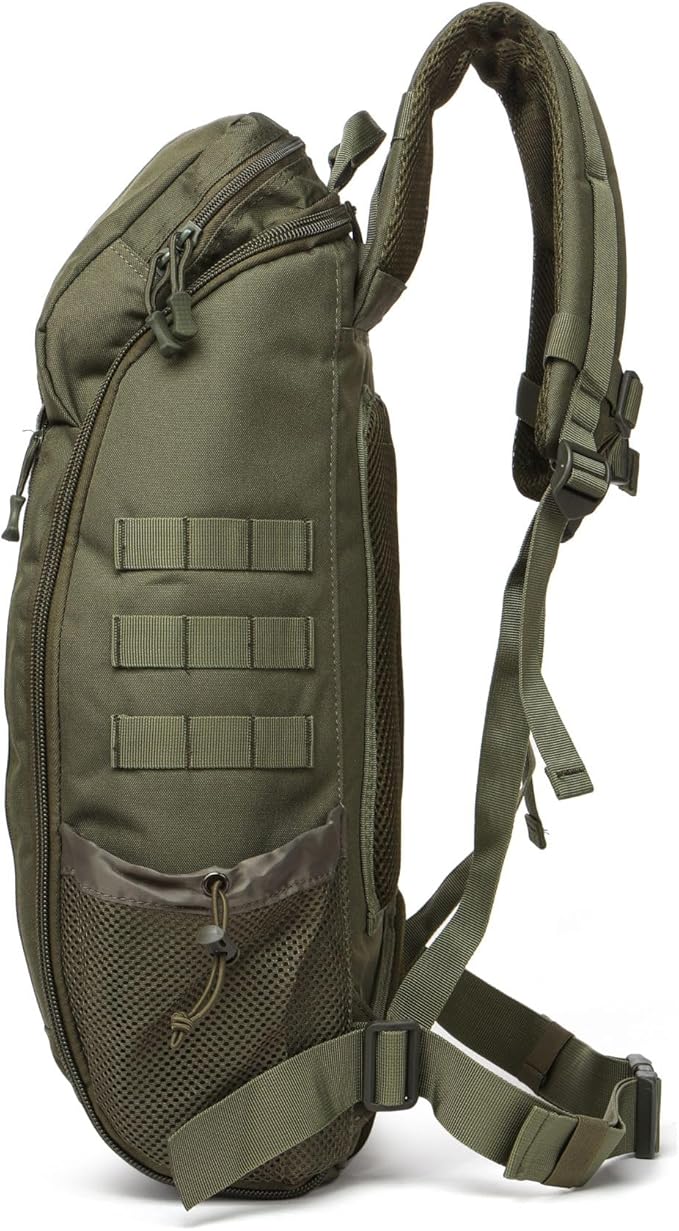 40L Waterproof Tactical Medical Backpack First Aid Bag for Hiking Trekking Hunting Fishing Camping Outdoor Sports (Green)