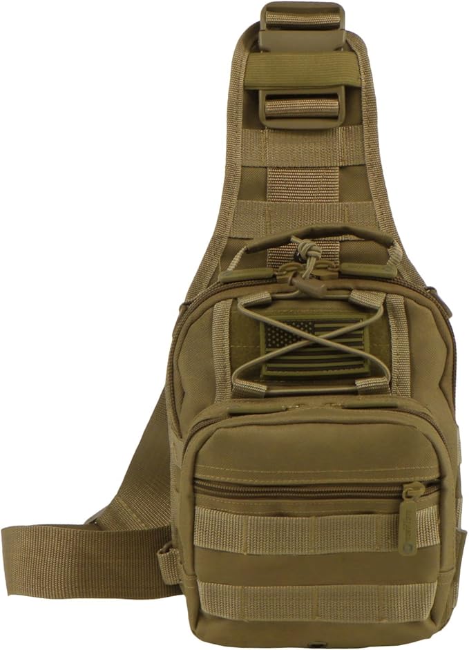 East West U.S.A RT517 Tactical Sling Chest Utility Shoulder Bag