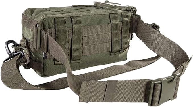 Tasmanian Tiger Small Medic Pack Mk II Tactical Small MOLLE Medical Bag First Aid Storage YKK Zippers Olive
