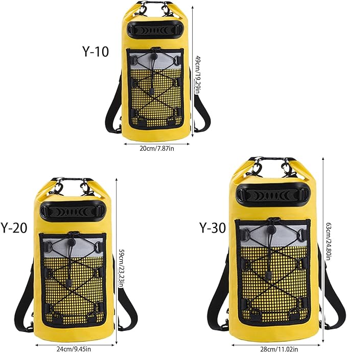 Waterproof Bucket Bag for Outdoor Surfing 500D PVC Meshes Ensuring Gear Dryness and Longevity During Outdoor Pursuits