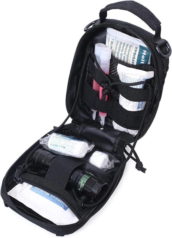 Tactical MOLLE Medical Pouch EMT First Aid Pouch Pouch Tactical Utility Pouch for Outdoor Activities Medical Supplies