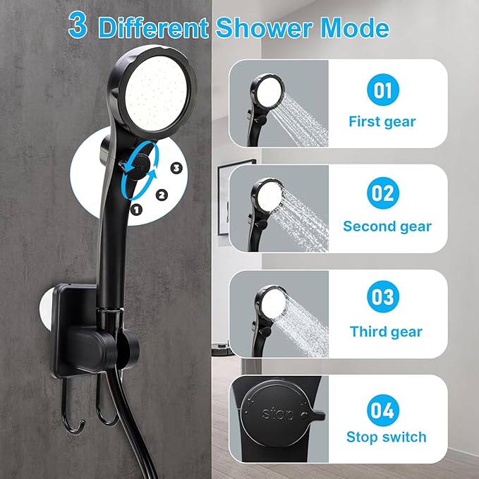Portable Shower for Camping Shower 7800mAh Rechargeable Shower Pump Filtered Shower Head &amp 20L Foldable Bucket Outdoor Shower for Camping Hiking Washing Pet Bath