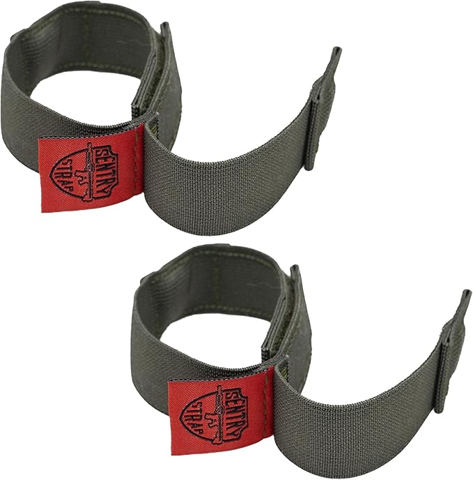 Two Pack NeoMag Sentry Strap - Rifle Sling Retainer Band | Rapid Deployment Staging Device | Minimalist Modular Adjustable Strap | Accessories System for Gun Shotgun Hunting