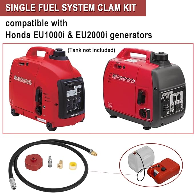 Single System Clam Parts Kit HND1.2CS Compatible With Honda EU1000i &amp EU2000i Generator Replacement For HND1.2CS Single System Clam Kit