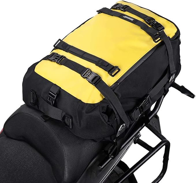 Rhinowalk Motor Pannier Bag 10/20/30L Multifunctional Waterproof Rear Rack Trunk Motorcycle Seat Bag