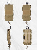 Tactical Phone Storage Bag Molle Waist Organization Pouch Portable Outdoor Sports Running Hiking Tactical Backpack Accessories