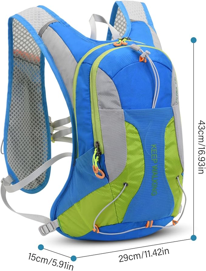 Large Capacity Backpack Running Backpack Cycling Backpack Lightweight Hiking Backpack Running Vest Hydrations Backpack