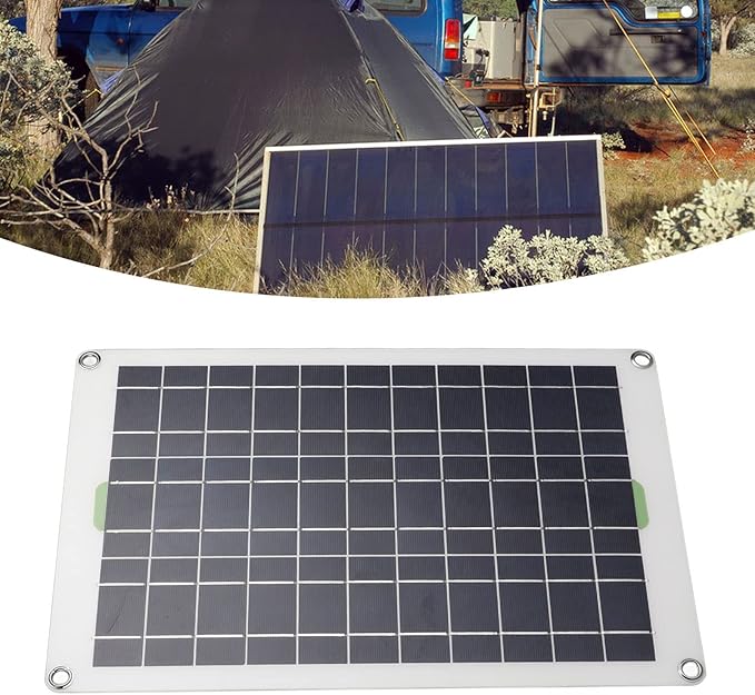 30A MPPT Solar Controller and Solar Panel Kit 12V 24V 50W Solar Panel Charger Battery Charger for RV Trailer Boat Marine Camping Emergency
