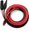 12AWG 50FT Solar to ADS Adapter Charge Cable for Solar GeneratorSolar Charge Controller and Portable Power Stations (12AWG 50FT Vertical)