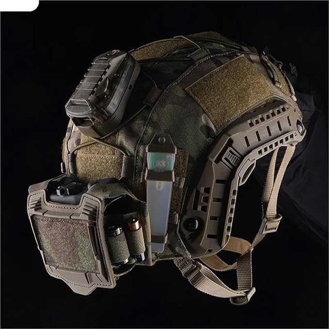 Tactical Helmet Battery Pouch Counterweight Bag Storage Case Compact Remote Battery Pack Balance Weight for Hunting Airsoft