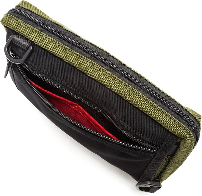 Manhattan Portage x Everyday Carry Atlas Sling V2 Hybrid Gear Organizer Pouch Sling Bag Constructed From Heavy Duty 1680D Cordura Ballistic Nylon (Olive)