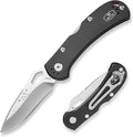 Buck Knives 722 Spitfire Folding EDC Knife 3-1/4” Pocket Knife Blade Lockback Design Aluminum Handles 420HC Stainless Steel Drop Point Folding Blade Made in the USA Black 3.2 oz