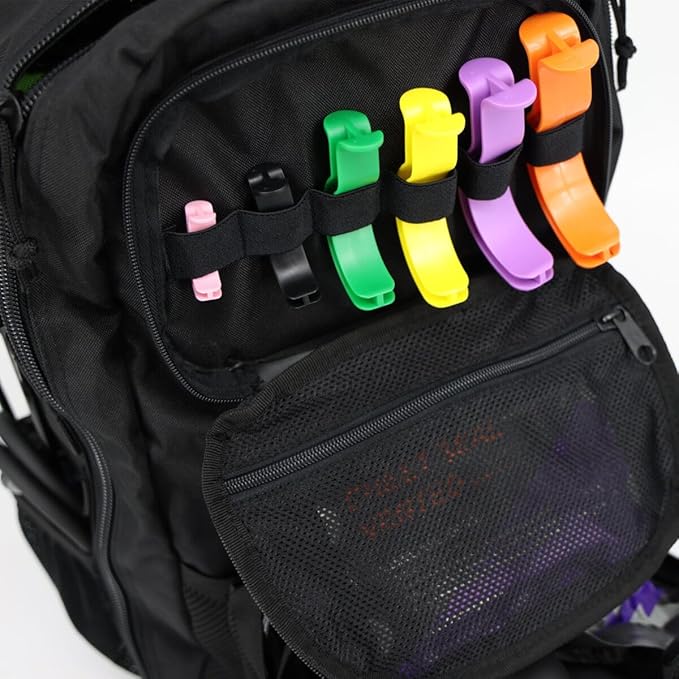 Lightning X Stocked Modular Trauma &amp Bleeding First Aid Responder Medical Backpack + Kit + Hydration Bladder - Black
