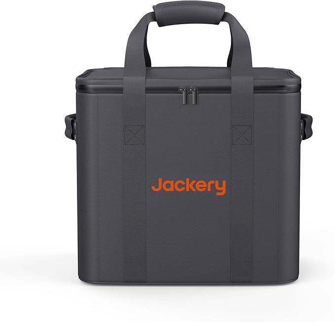 Jackery Carrying Case Bag (L Size) for Explorer 1000 Plus/1500/1500 Pro/2000 Pro Plus Portable Power Station - Black (Power Station Not Included)