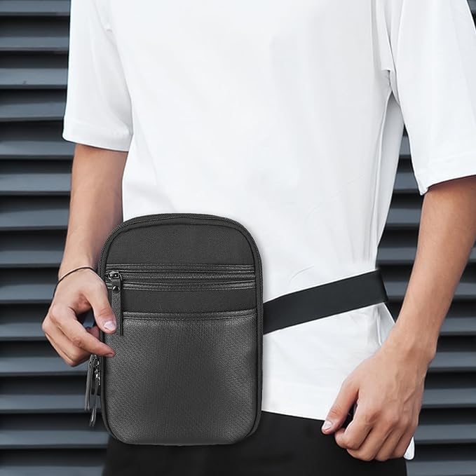 Waterproof Fanny Pack Waterproof Crossbody Bags for Women Water Proof Bag Adopting Unique Cabinet Partition Design Made Durable PU Material Women Fanny Pack for Various Outdoor Activities