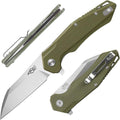 Firebird GANZO FH31 Folding Pocket Knife D2 Steel Wharncliffe Blade Ergonomic G10 Handle with Clip Hunting Fishing Flipper Camping Outdoor EDC Knife
