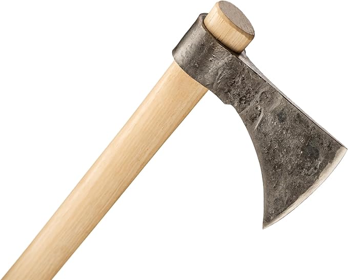 Throwing Hatchet Designed for Youth - Great for Outdoor Recreation Groups and Camps Age 13+ 100% Blacksmith Hand Forged High Carbon Steel…