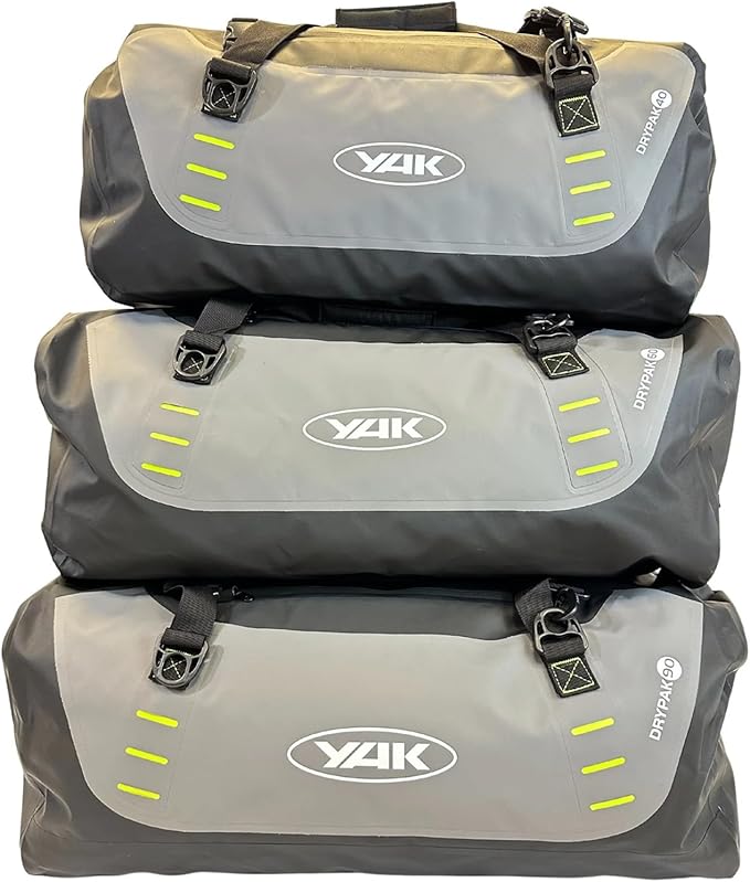 Yak Drypak Dry Holdall with MOLLE System - Grey 40L