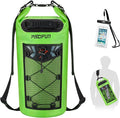 Piscifun Dry Bag Waterproof Floating Backpack 10L/20L/30L/40L with Waterproof Phone Case for Boating Kayaking Fishing