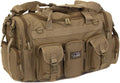 Mens Large 22 Inch Tan Duffel Duffle Military Molle Tactical Gear Shoulder Strap Travel Bag