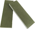 DIY Custom Knife Handle Scales Made Of Blank Material Space Board Linen Texture Carved Board(Green120x40x8mm)