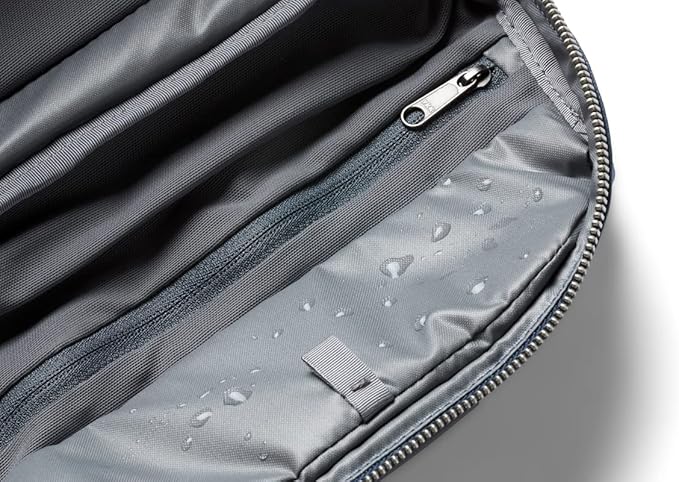 Bellroy Toiletry Kit (Unisex Toiletry Bag Zipper Closure Water-Resistant Lining Toothbrush Sleeve with Magnetic Closure Internal Mesh Pocket Organization) -Bronze