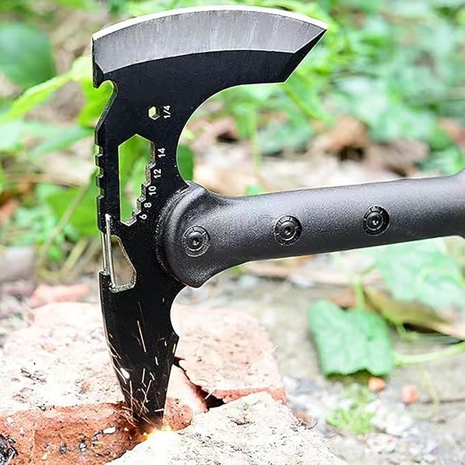 Survival Outdoor Multifunctional Axe Camping Chopping firewood Small Hand Axe Mountain Axe Multi-Purpose Camping Tool Axe