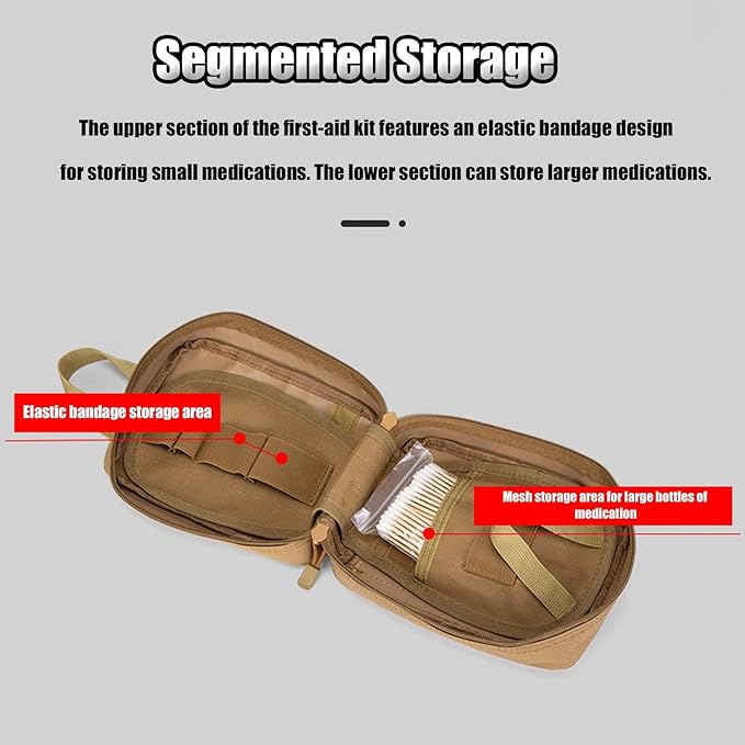 Tactical Military Ifak Pouch Outdoor Sports Airsoft Backpack Waterproof Pouch Molle EDC System for Outdoor Sport