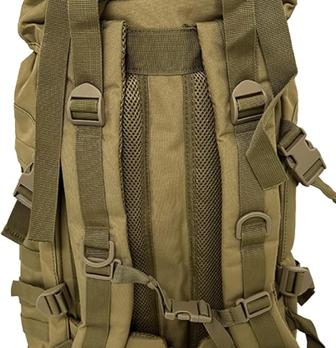 60L Tactical Backpack Large Military Backpack Detachable Assault Pack Molle Bag Tactical Molle Backpack for Camping Hiking Fishing