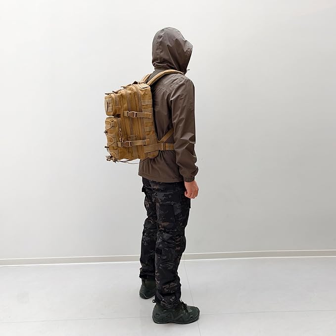 Military Tactical Backpack for Men Army 1 Day Assault Pack Molle Bag Bug Out Bag 26L