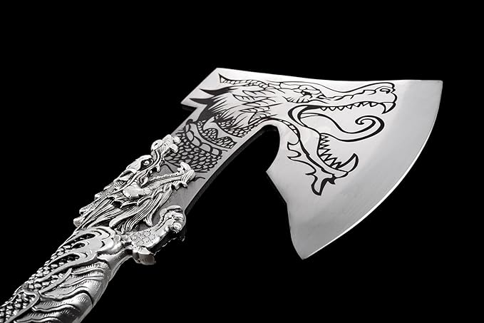 Tomahawk Throwing Axe for Outdoor Camping Sturdy and Practical with Sheath