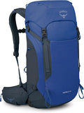 Osprey Kestrel LT 35L Men's Backpacking Backpack - Lightweight Hiking &amp Camping Bag with Waterproof Raincover Rays Blue
