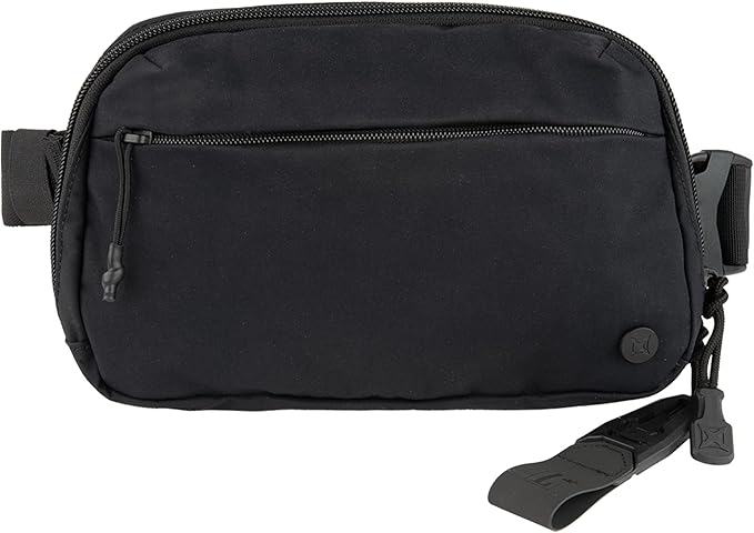 Vertx Everyday Tactical Fanny Pack 2.0-100% Nylon Fanny Pack for Men and Women with CCW-Ready Design and Rapid Access Tab - It's Black - 2L