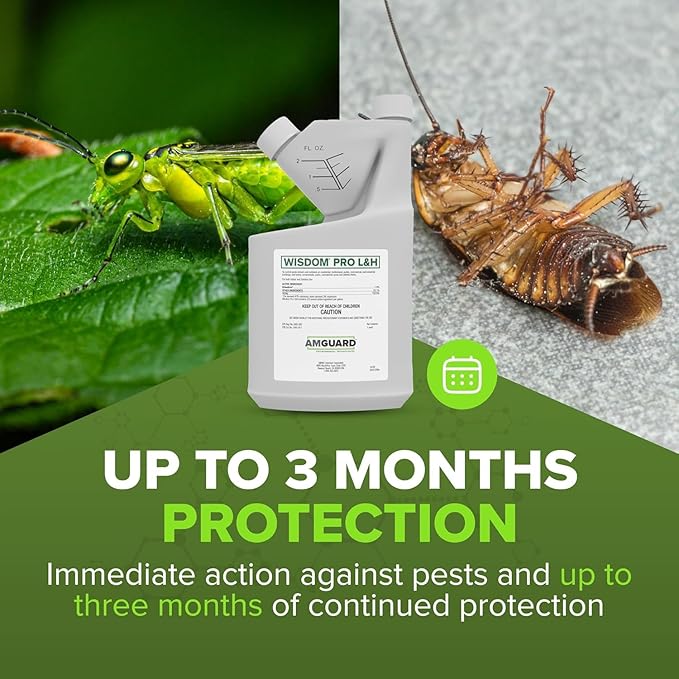 Wisdom Pro L&ampH 7.9% Bifenthrin Insecticide Concentrate (Quart)